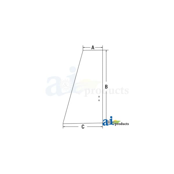 Glass, Upper Door Rear 37" x23" x2"